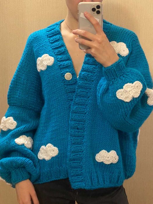 В'язаний кардиган | Ручна робота