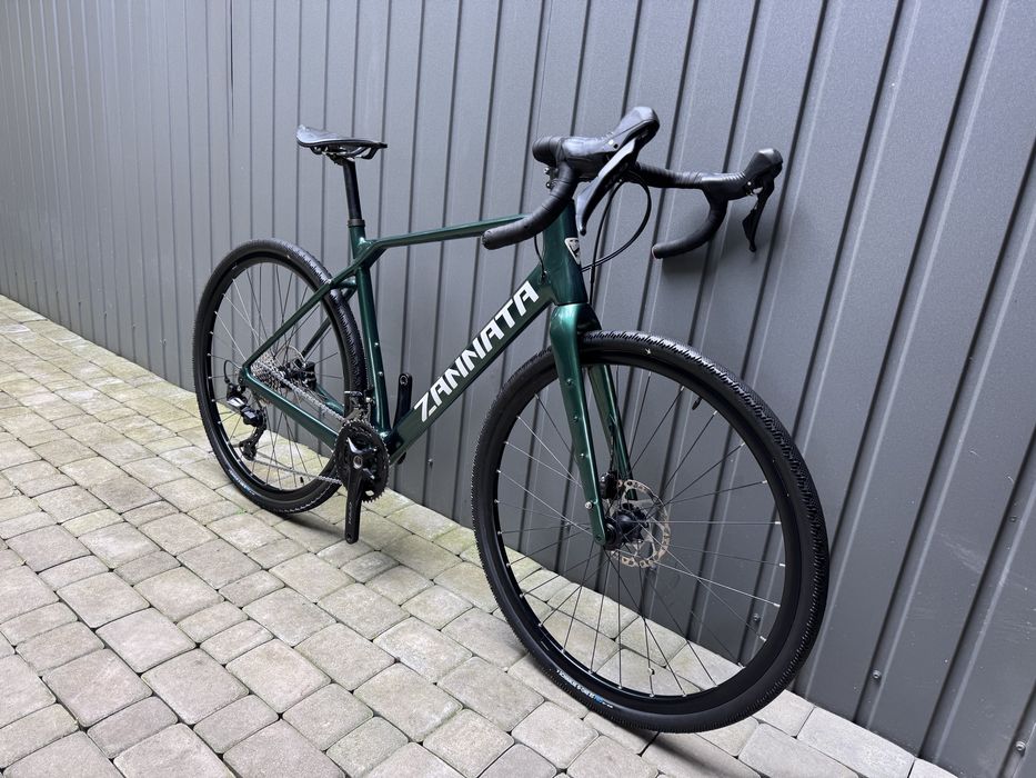 Гравійний Велосипед Zannata Z60 Carbon Gravel — Shimano GRX 2×12