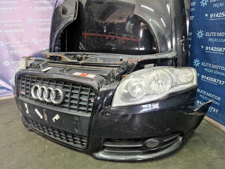 Frente completa usada AUDI A4 B7 S-LINE capot parachoques oticas guardalamas radiador SLINE