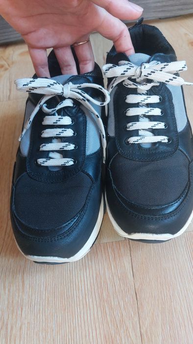 Sneakersy na grubej podeszwie r.38