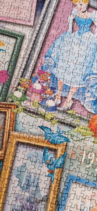 Puzzle 9000 elementów Trefl limited edition Disney 6x 1500 panorama