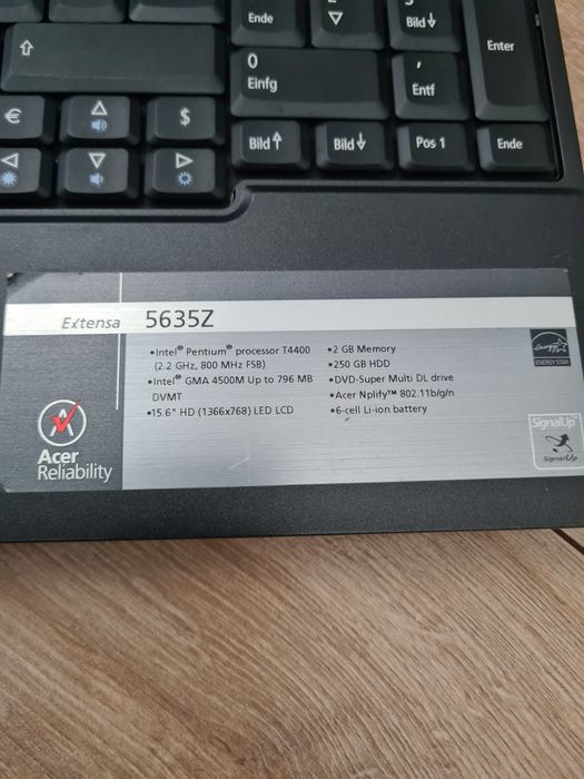 Laptop Acer Extensa 5635z
