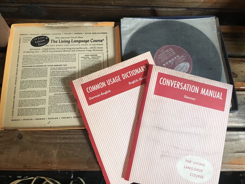 Curso de alemão em Vinyl “The living Languagr Courses”