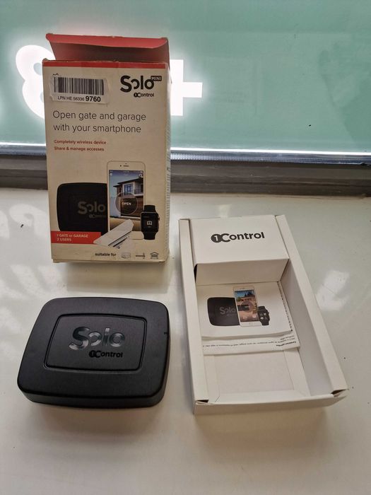 Sterownik Bramy Garażowej Bluetooth 1Control SOLO MINI Inteligentny Otwieracz Smartfon iOS Android Bezprzewodowy