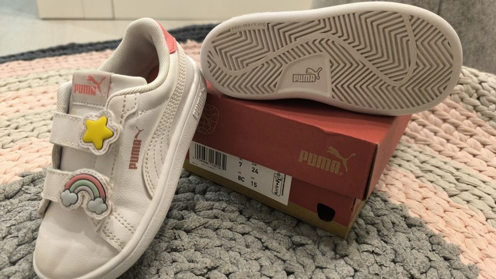 Sapatilhas arco-íris Puma - tamanho 24