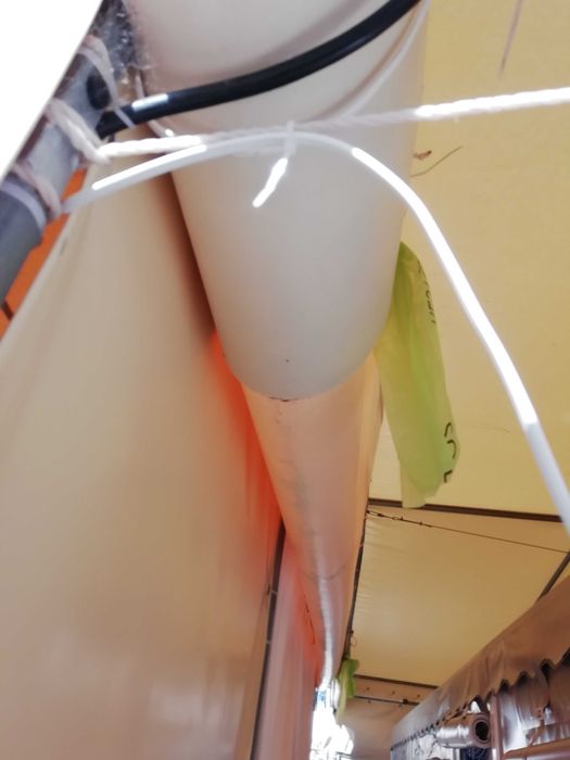 Pérgola para campismo