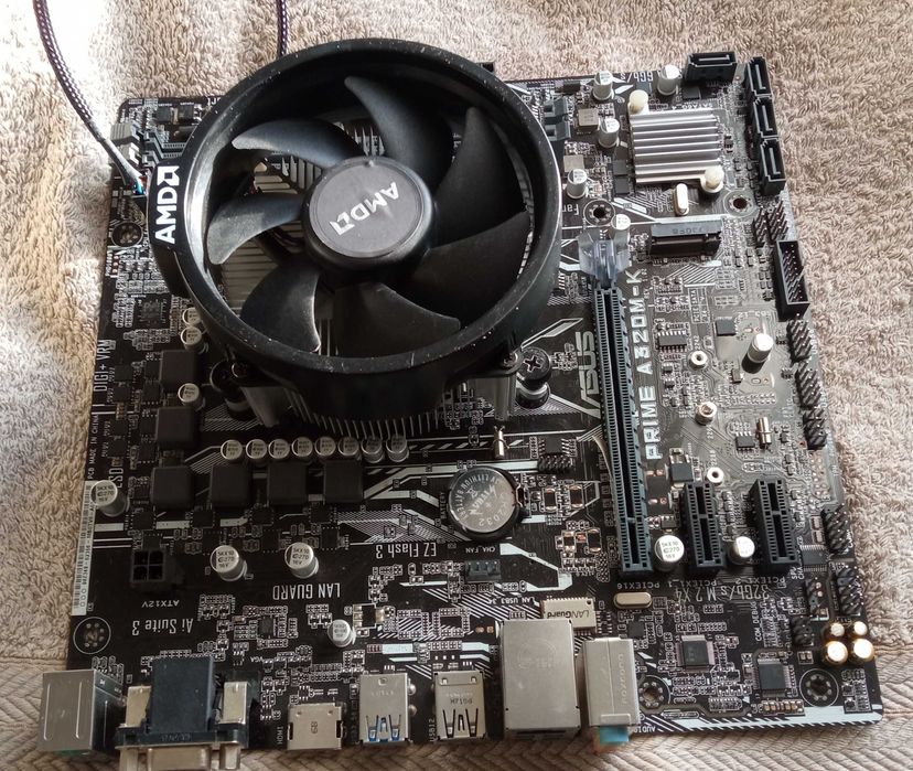 Материнская плата AM4-Ryzen7 1700X/8-16 ядер