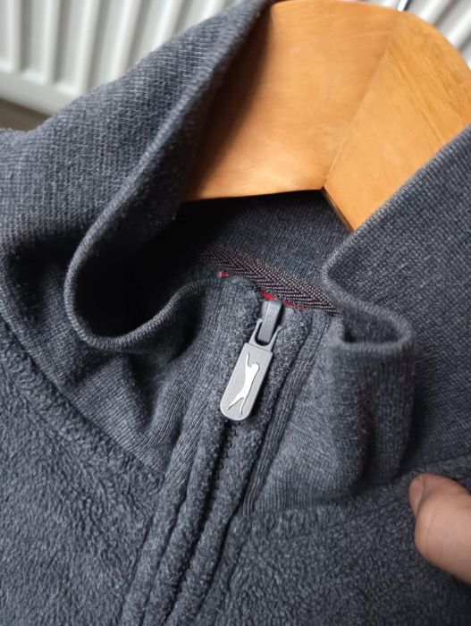 Bluza szara polarowa luźna S