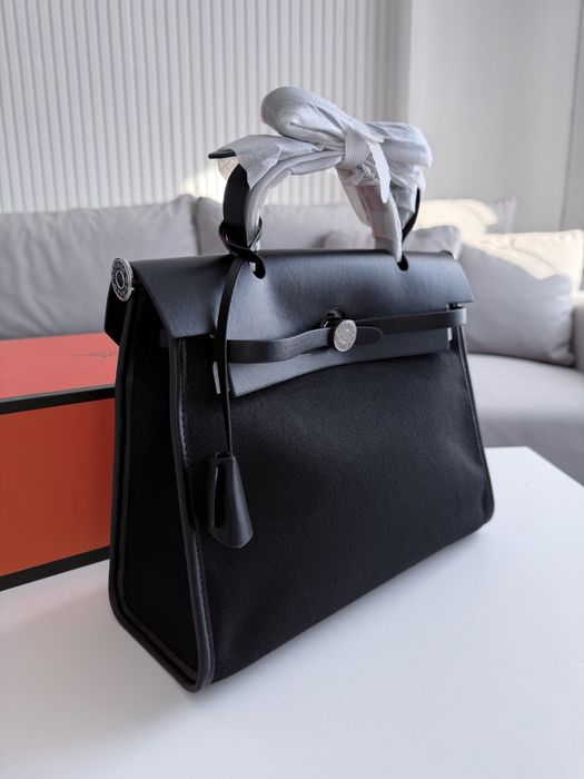 Сумка Hermes Herbag чорна