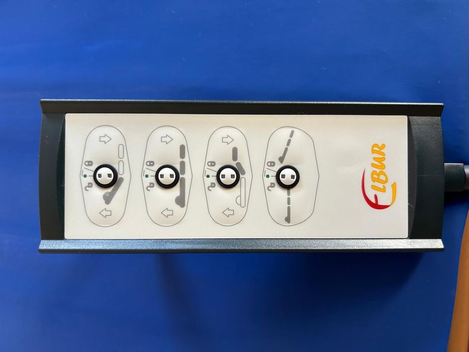 Cama elétrica articulada de elevação com colchão anti-escaras