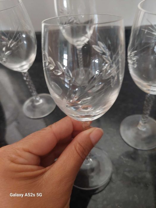 3 Copos Cristal D'Arques Fleury Epi