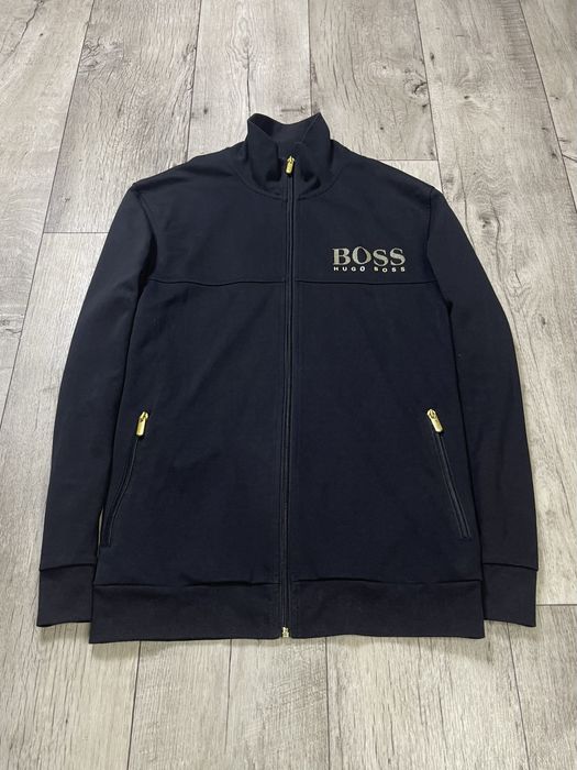 Hugo Boss кофта олимпийка L размер спортивная черная оригинал