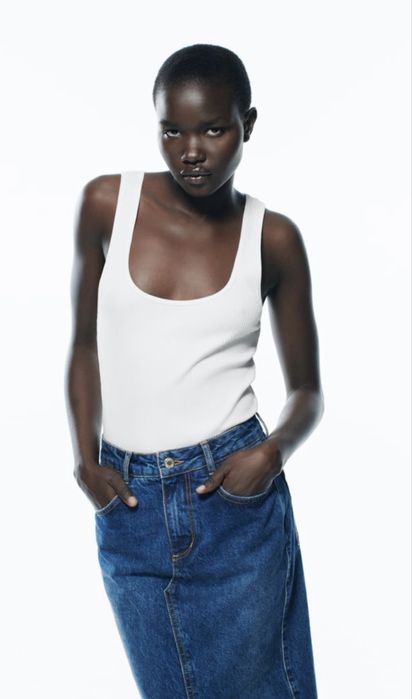 Майки в рубчік Zara