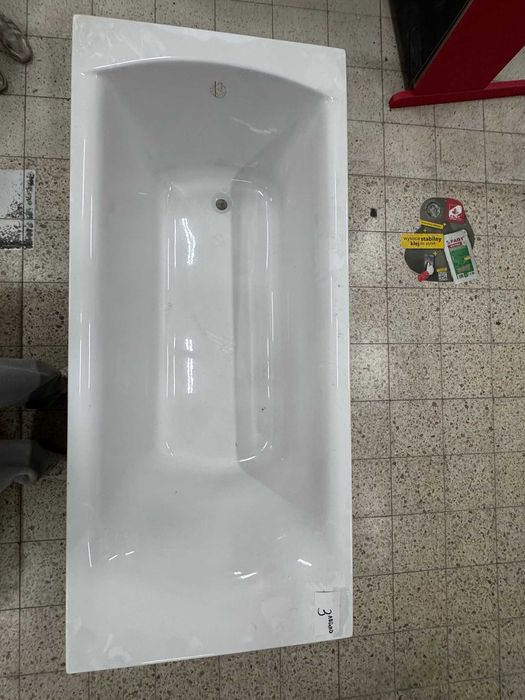 wanna prostokątna do zabudowy 180x80
