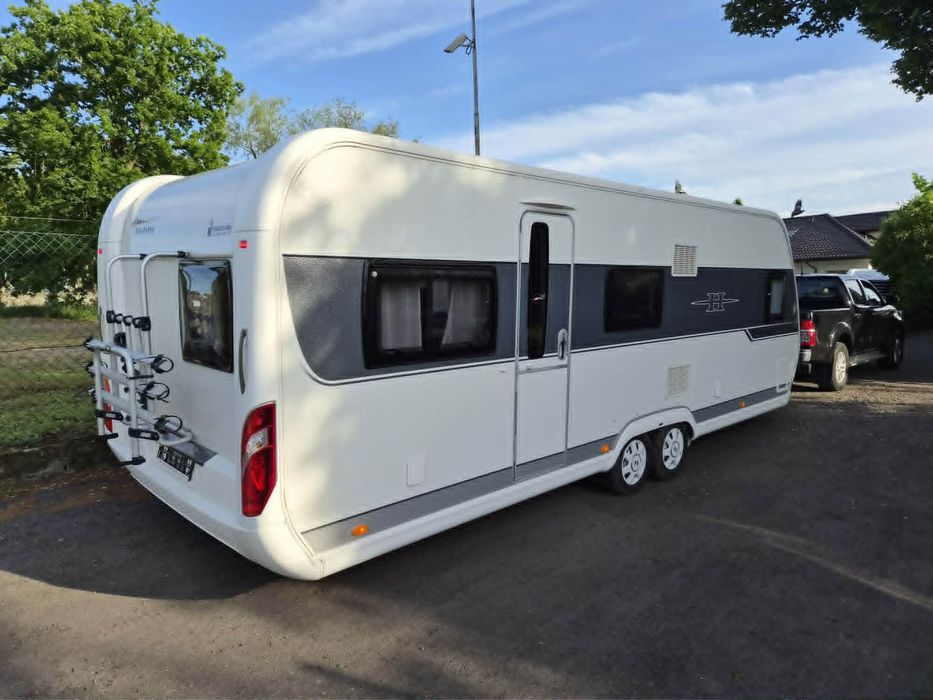 Hobby 650 De Luxe KMFE  klimatyzacja, ,mover, Ventura, przyczepa kempingowa