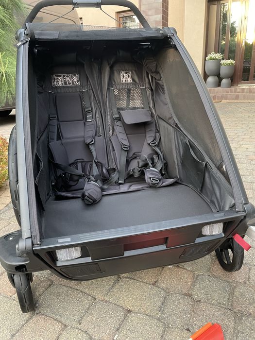 Przyczepka rowerowa/ Thule Chariot SPORT / dla dwojki dzieci