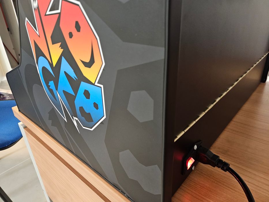 Máquina bartop arcade com jogos