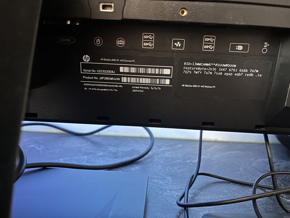 Komputer ALLinONE HP EliteOne 800 G1