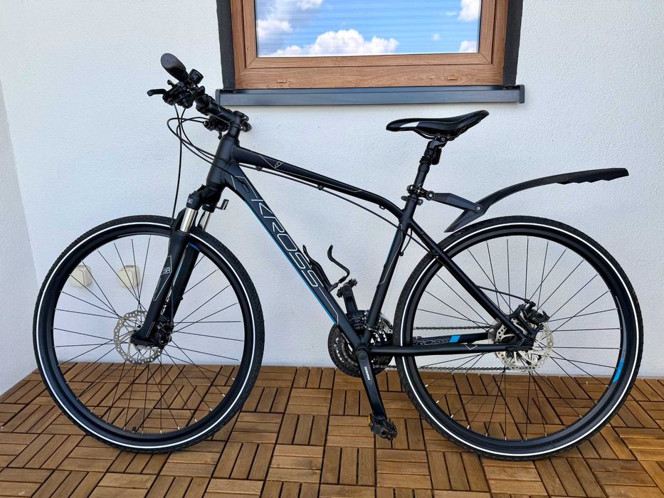 Rower crossowy KROSS Evado 4.0 (Rozm. M) + Akcesoria