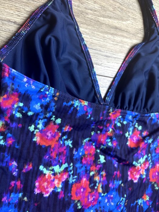 Tankini nowe kolorowe miękkie L