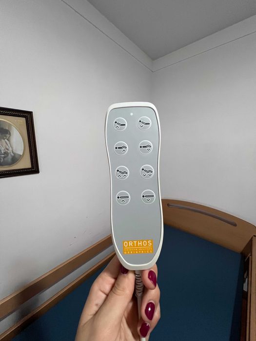 Cama articulada elétrica com colchão