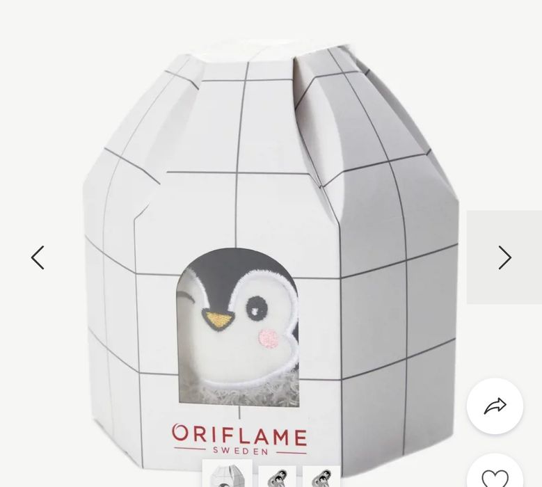 Kapcie pingwiny r. 37-39 Oriflame nowe