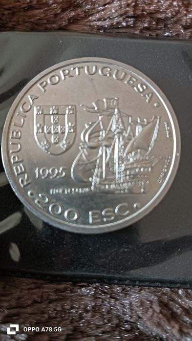 4 Moedas de 200 escudos