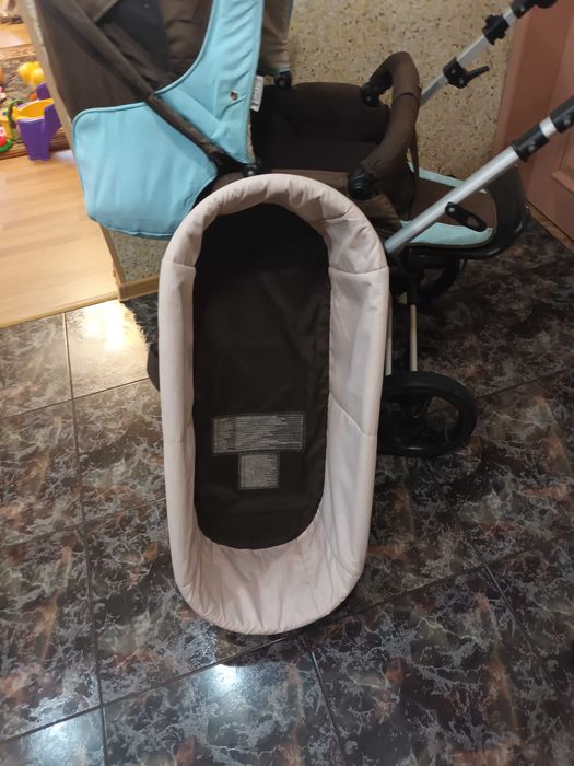 Коляска детская  прогулка ABG Avus Babyzone алюминий