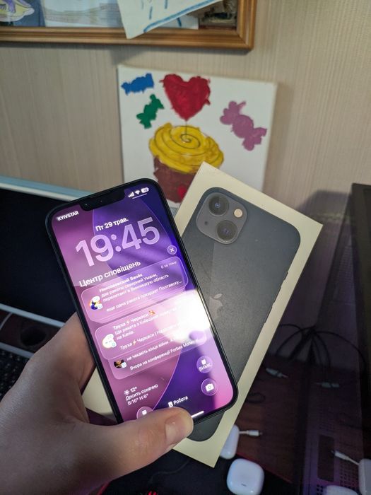 iPhone 13 128GB Midnight (92% АКБ). Повний комплект