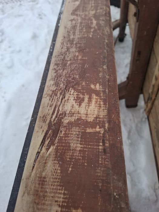 Sanie konne drewniane, okute