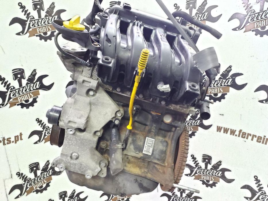MOTOR RENAULT TWINGO II (CN0_) REF: D4FJ772 | D4F772  | 2007 - 2014