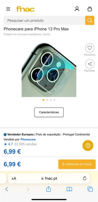 iPhone 13 Pro Max Rear Camera Protector64551187302145122