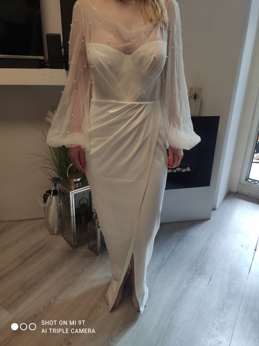 Suknia ślubna lub poprawiny roz M