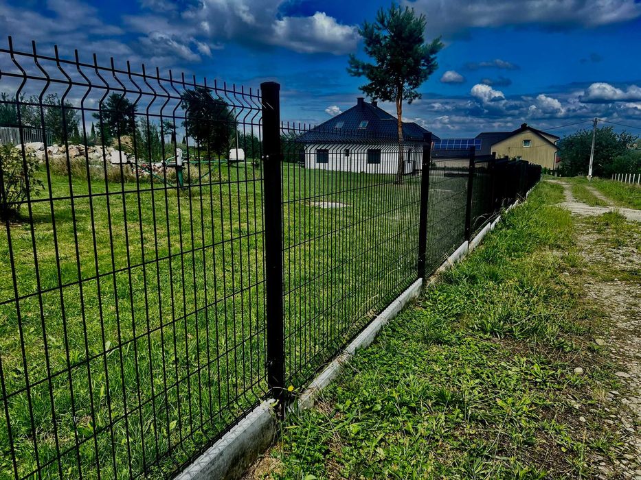 Kompletne ogrodzenie panelowe / panel 123cm 153cm fi 5mm 4mm HDS
