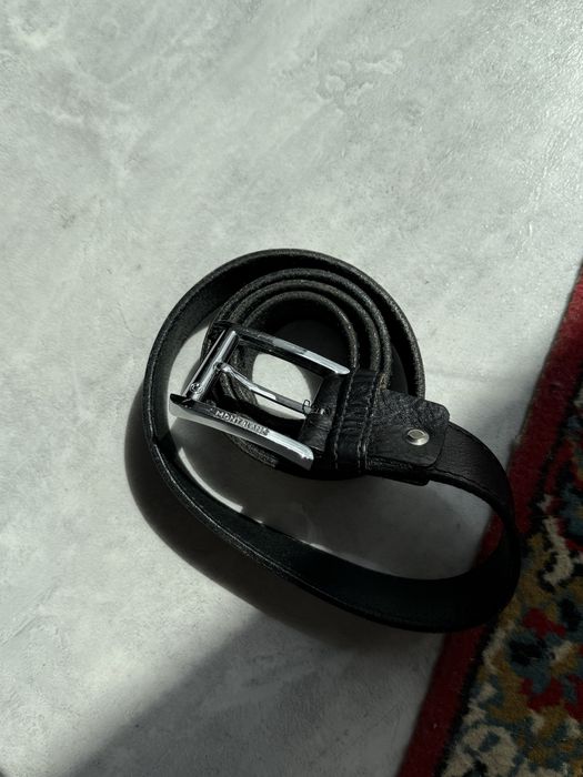 Шкіряний пояс Montblanc