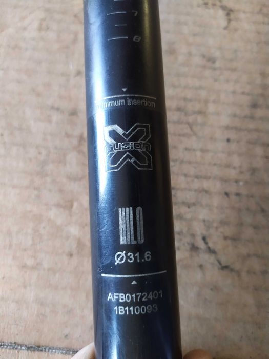 X-Fusion HILO sztyca amortyzowana Drop posr 31,6x 390mm Części Polecam