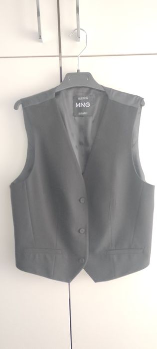 Garniturowa kamizelka z wełny