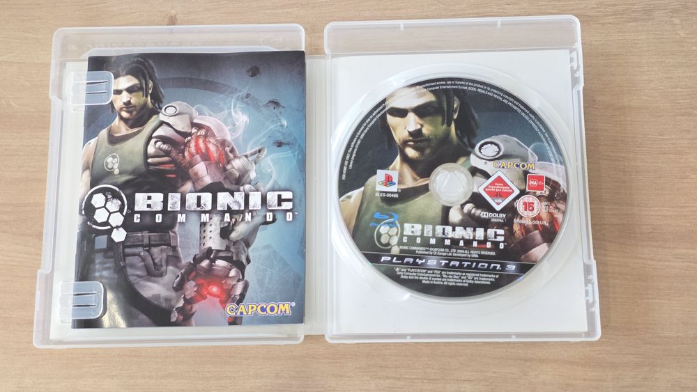 Bionic Commando Capcom ps3  gra na konsole playstation play station 3 idealna na prezent dvd blu-ray płyta comando
