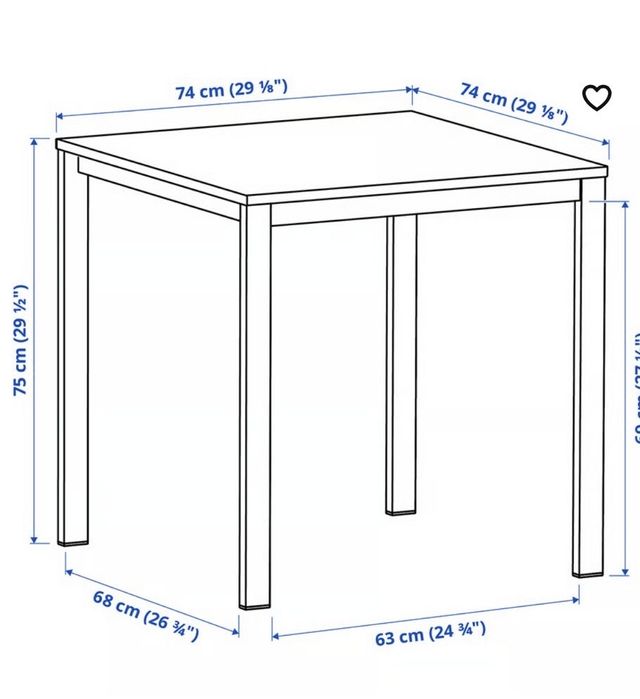 Mesa branca ikea