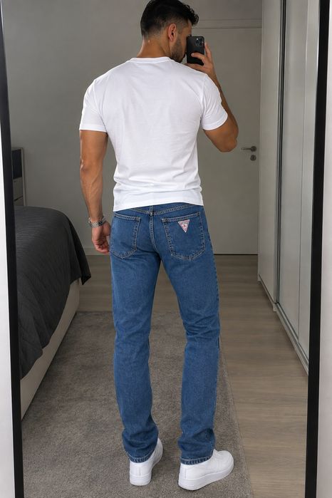Calcas guess homem