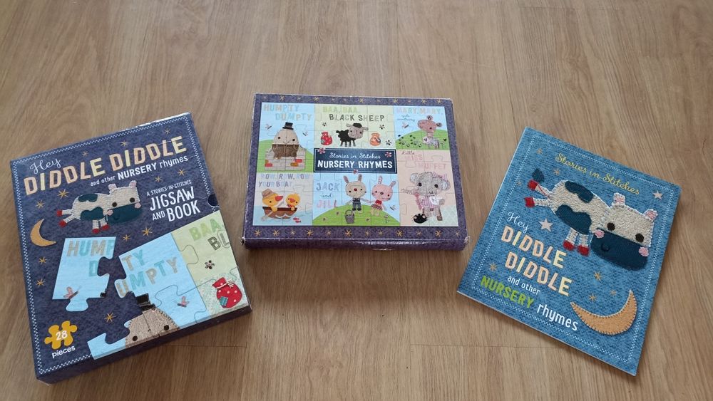 Zestaw książeczka i puzzle Make believe ideas