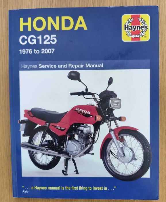 Instrukcja serwisowa Honda CG125 Haynes