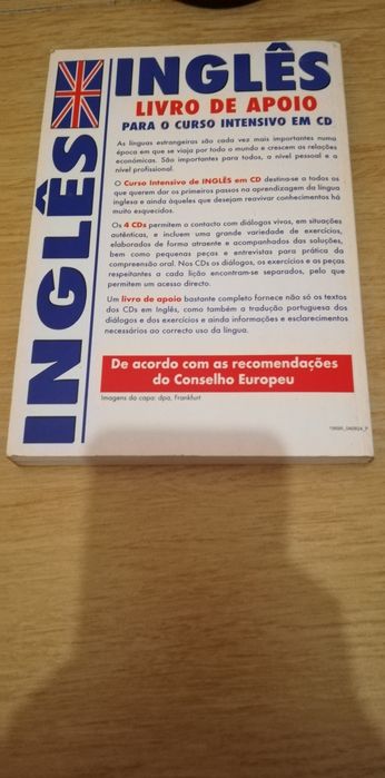 Curso intensivo inglês (livro+4cds)