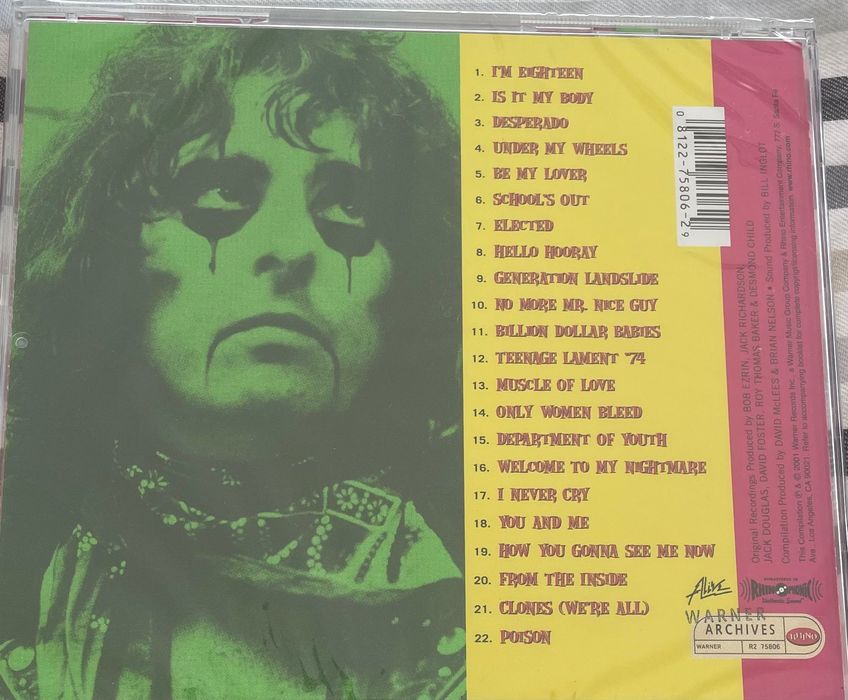 Cd - Alice Cooper - Máscara & Monsters