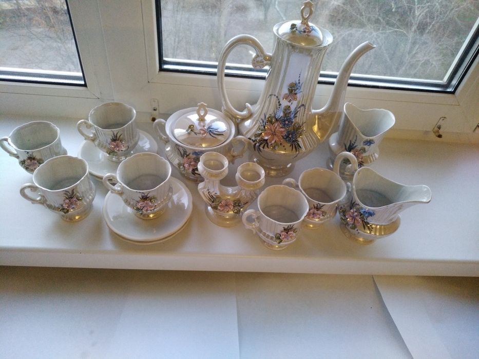 Кофейный сервиз новый на 6 персон СССР