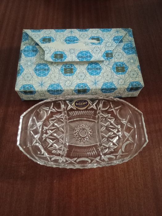Салатниця кришталева BOHEMIA нова
