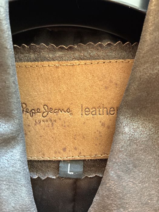 Casaco em pele da Pepe Jeans original