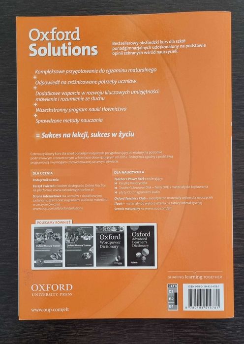 Oxford Solutions - Upper-Intermediate - Workbook