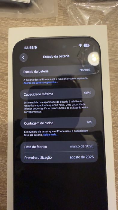 Iphone 16 plus - com garantia