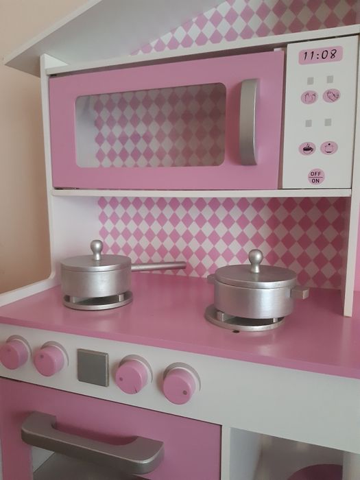 Cozinha brincar em madeira